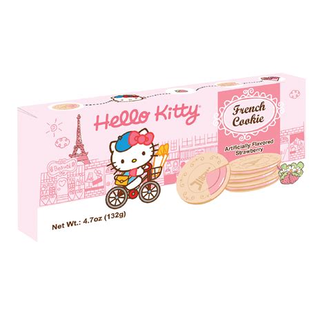 Hello Kitty French Cookies Strawberry Flavor – Gemini Food Corporation