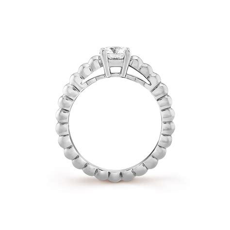 Perlée solitaire 0.70 carat DIF 18K white gold, Diamond - Van Cleef ...