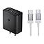 Mi, 33w Fast Charger Original Power Adapter with USB-C Cable Quick ...