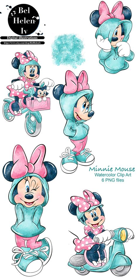 Mickey Mouse, Png, Cute Disney Wallpaper, Watercolor Clipart, Print And ...