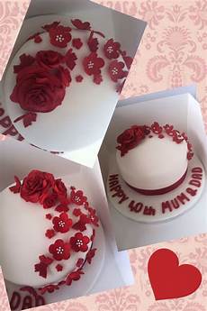 Ruby Wedding Anniversary Cake Ideas by Ruby Wedding Anniversary Cakes To Make Ruby Wedding Anniversary Cake Ideas
