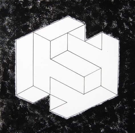 平面构成矛盾空间构成,矛盾空间黑白平面构成,矛盾空间构成图片作业