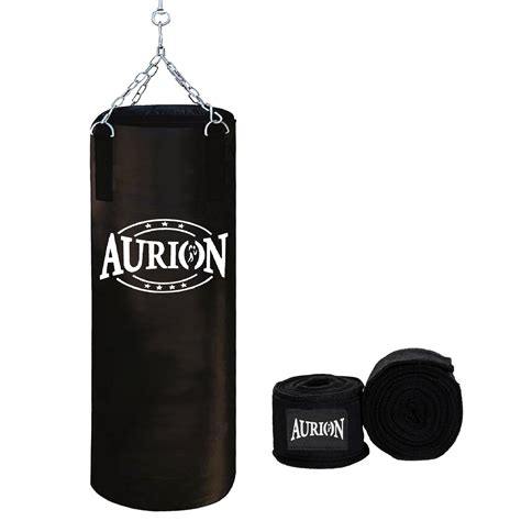 Buy Aurion by 10 Club 4 Feet Synthetic Leather Filled Punching Bag ...