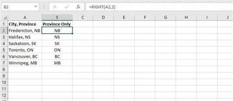 Image result for Excel Right Function Tutorial