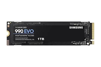 Amazon.in: Buy Samsung 990 EVO SSD 1TB, PCIe 5.0 x2 M.2 2280, Speeds Up ...