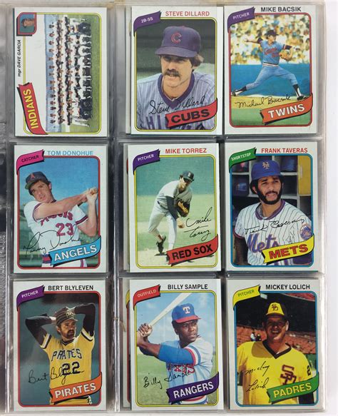 Lot Detail - 1980 Topps Original Complete Baseball Card Set