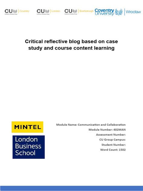 Image result for Reflective Blog Examples