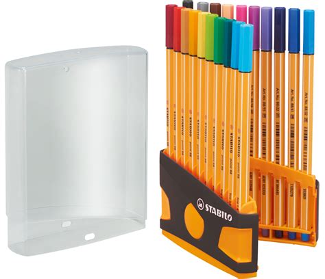 Fineliner STABILO point 88 - pack of 65 colors ARTY | STABILO