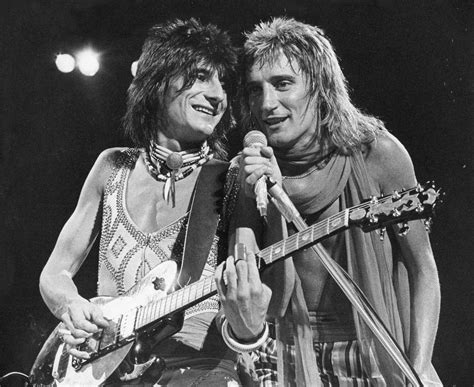 Ronnie Wood and Rod Stewart, The Faces. | Music Power | Pinterest ...