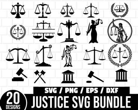 Justice SVG Bundle, Scale of Justice SVG, Law Svg, Lady Justice Svg ...