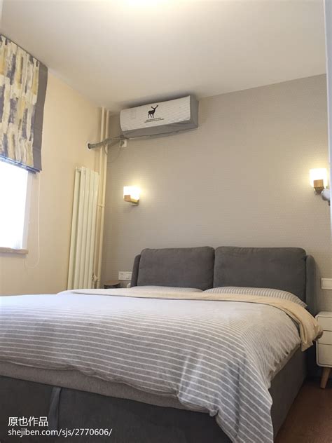 现代风格卧室空调设计 – 设计本装修效果图