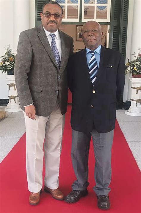 Ethiopian President Mengistu Haile Mariam