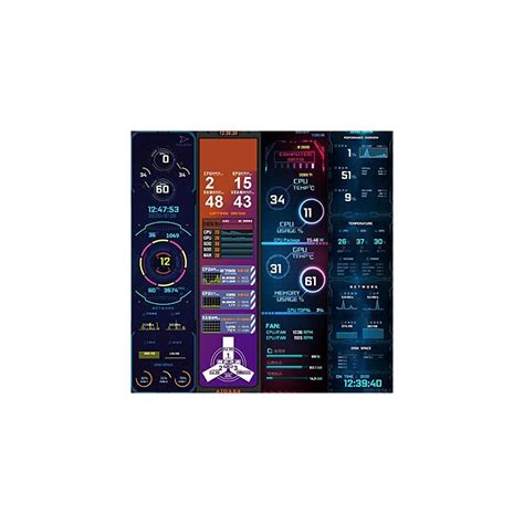 GOWENIC 8.8 Inch Computer Temp Monitor, PC Sensor Panel India | Ubuy