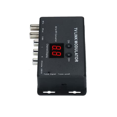 Flexible TV Link Modulator AV to RF Convertor and IR Extender RF Modul ...