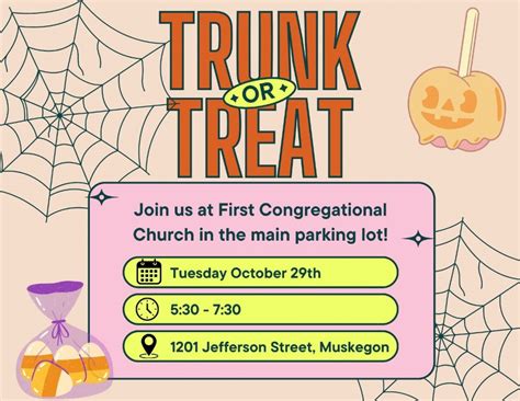 Trunk or Treat at First Congregational Church, First Congregational ...