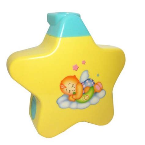 SUPER TOY Plastic Sleeping Star LED Projector with 3D Night Light Show ...