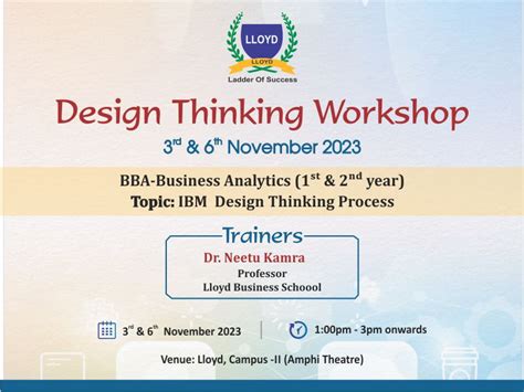 Design Thinking workshop -IBM Design Thinking process