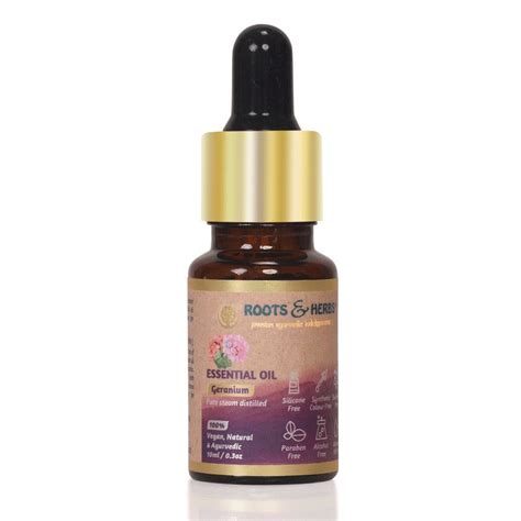 Pure Geranium Essential Oil Aromatherapy | Roots & Herbs – Roots and Herbs