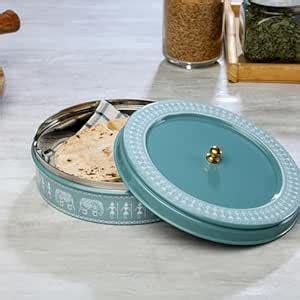 dudki Stainless Steel Multipurpose Roti Box Container | Chapati Dabba ...