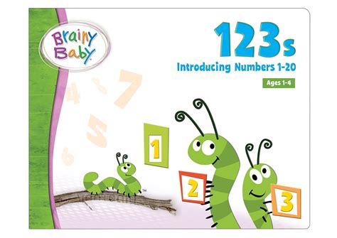 Brainy Baby 123s Boardbook Introducing Numbers 1 To 20 Deluxe ...