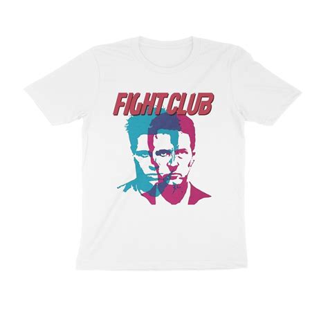 Fight Club T-Shirt | Pink and Blue - Wittee