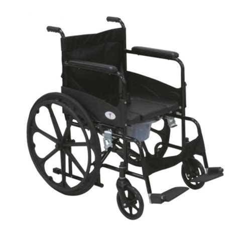Commode Wheelchair - Powder Coated Wheelchair at best price in Chennai