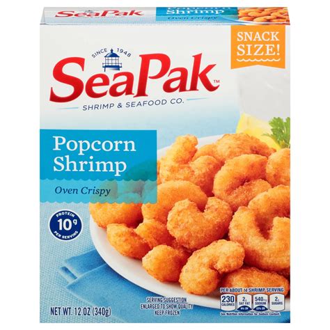SeaPak Popcorn Shrimp - Shop Shrimp & Shellfish at H-E-B
