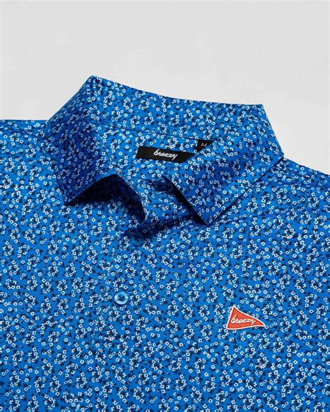 The Tropical Blue Polo | Golf Apparel & Accessories | Polo | Breezy Golf