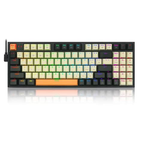 Buy REDRAGON Kitava K636 CLO 90% RGB Mechanical Gaming Keyboard (Creamy ...