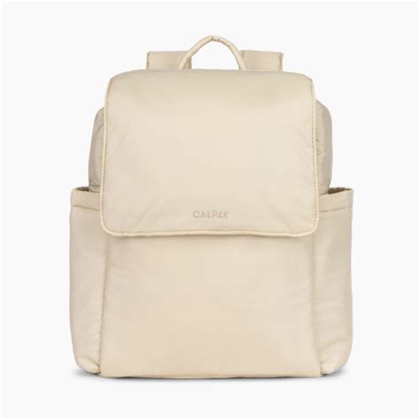 CALPAK Convertible Mini Diaper Backpack - Oatmeal | Babylist Shop