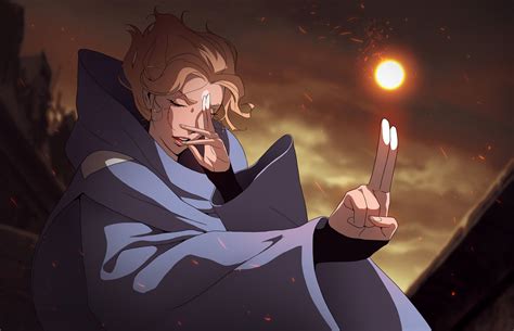Sypha Belnades HD Anime Wallpaper | Castlevania Magic Moment by Samuel ...