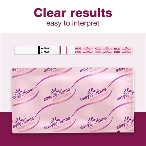 GetUSCart- Easy@Home Pregnancy Test Strips Kit: 10 Pack HCG Test Strips - Early Detection Home ...