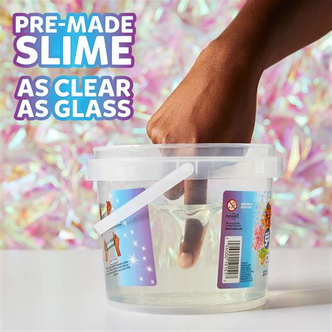 Buy Elmer's Gue Premade Slime, Glassy Clear Slime, Includes 5 Sets of ...