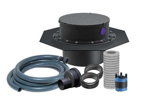 Waterproof concrete install. kit OD: 50 mm, for building contractors ...