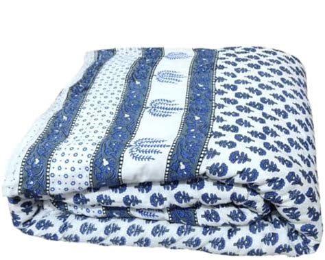 Buy Gnudi Double Bed Jaipuri Razai Organic Pure Cotton Jaipuri rajai Ac ...