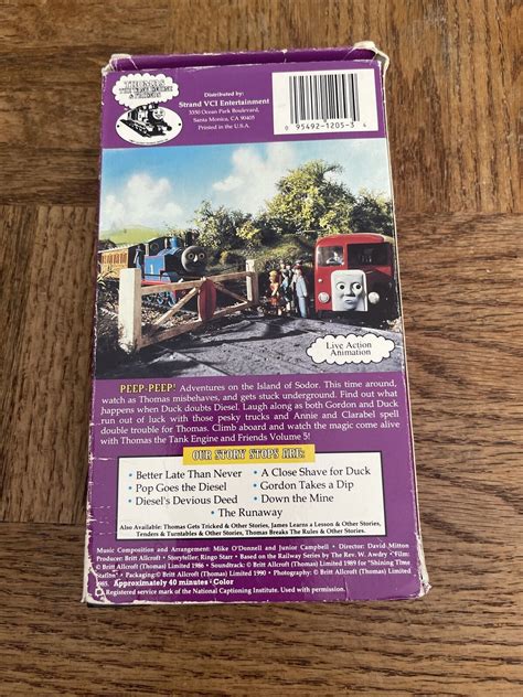 Thomas And Friends Better Late Than Never VHS - VHS Tapes