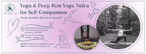 Yoga & Deep Rest Yoga Nidra for Self-Compassion, MB Academy of Dance ...