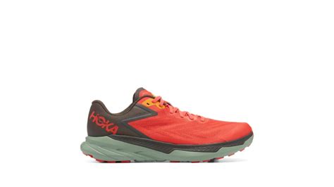 Hoka Zinal Trailrunning Shoes - Mens, Fiesta / Black Olive, — Mens Shoe ...