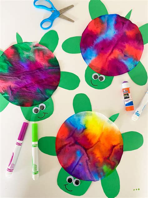 10 EASY Turtle Crafts for Kids (2023) - ABCDee Learning | Turtle crafts, Summer preschool crafts ...