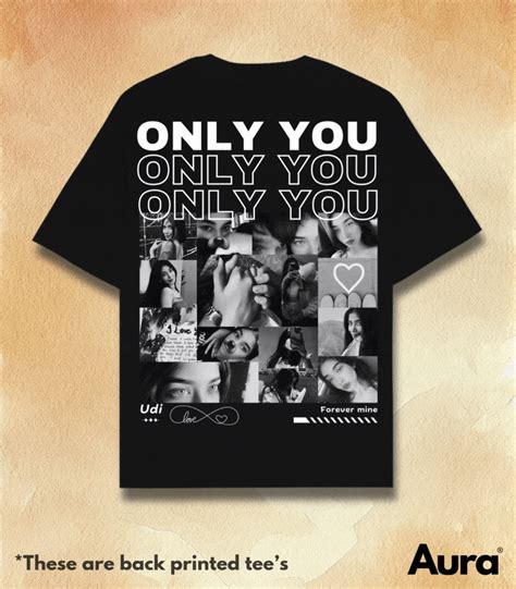 Custom Photo T-Shirt India | Print Your Photo – Get Aura