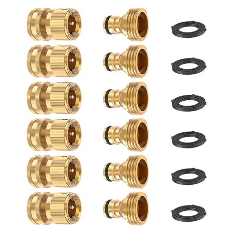 Garden Hose Solid Brass Quick Connector 3 4 Inch Ght | Desertcart INDIA