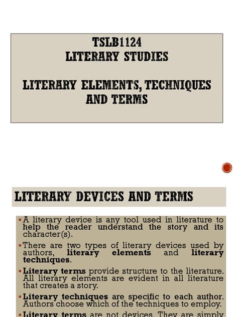Image result for Literary Devices PDF