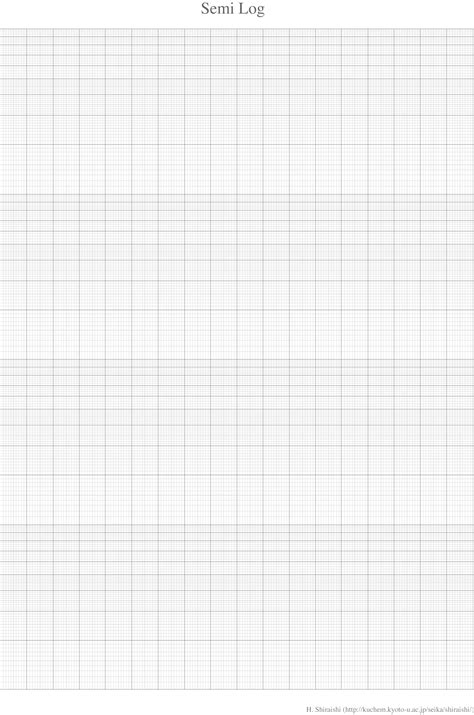 Semi Log Graph Paper Electrophoresis