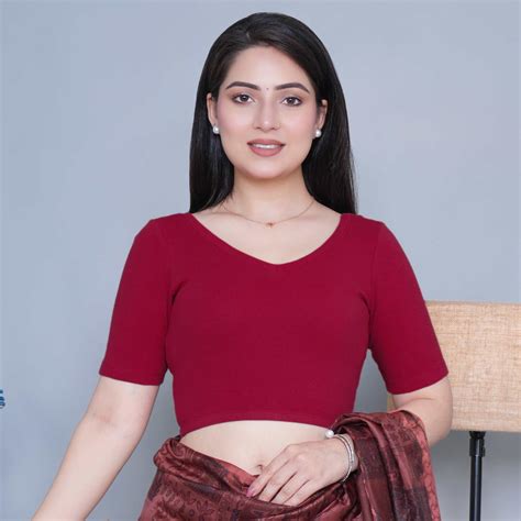 Rib blouse