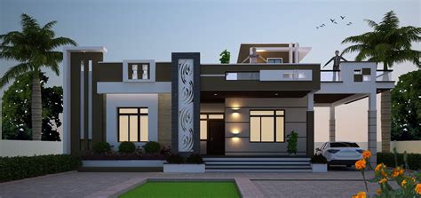 Ground floor 35x60 modern house design information............... | 3D ...