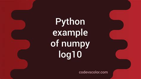 Image result for How to Write Log 10 Math Function in Python