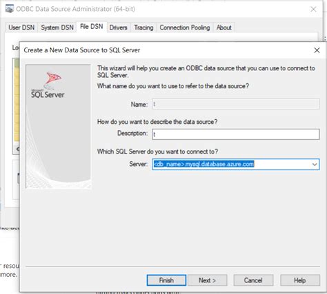 Image result for ODBC Connection to Azure SQL Database