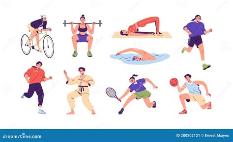 Different Exercise 的图像结果