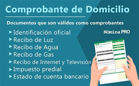 Comprobante de Domicilio ¿Qué es y en qué casos se usa?