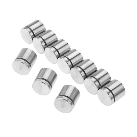 10Pcs Stainless Stand Off Bolts Mount Standoffs Sign Advertisement ...